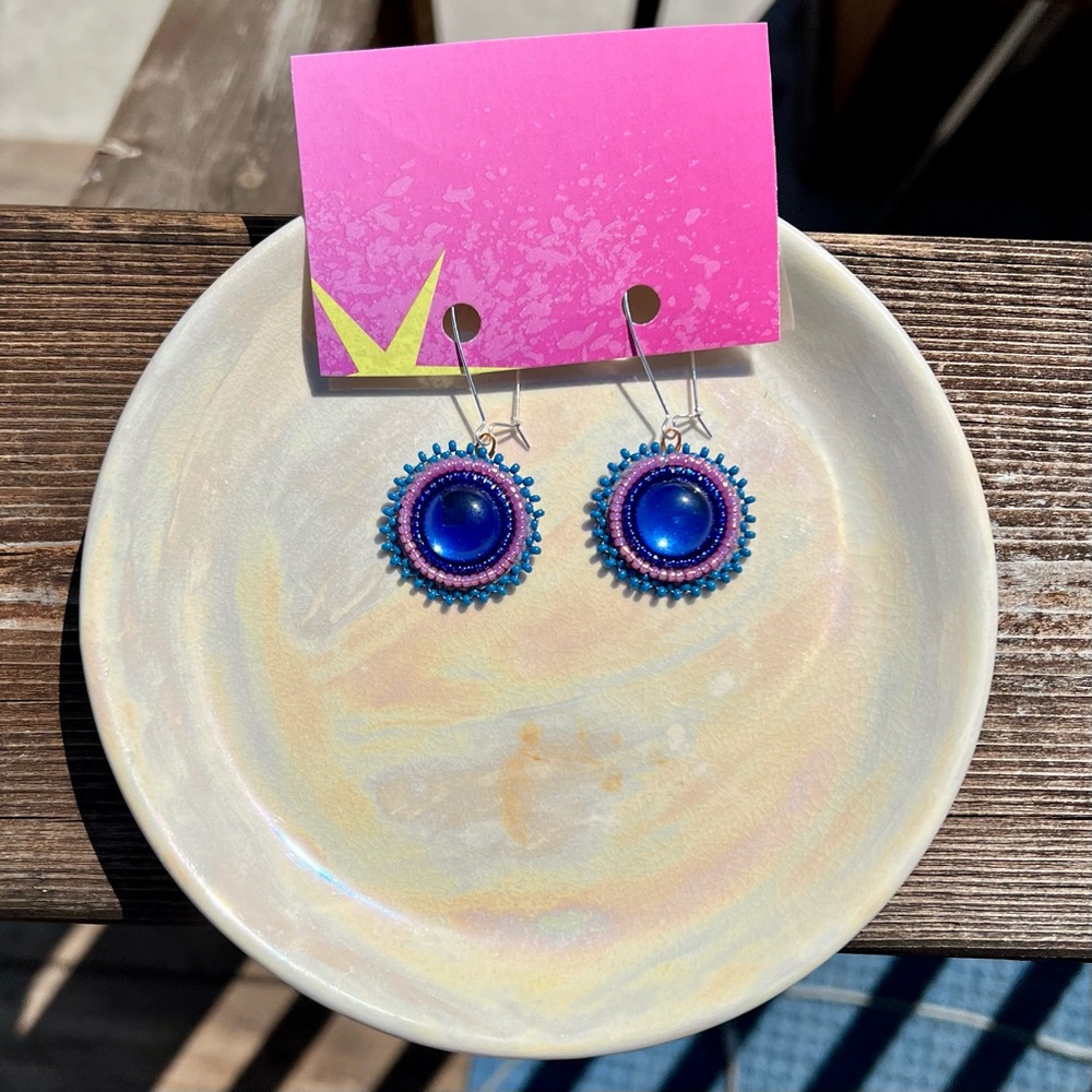Eye-Catching Handmade Beaded Earrings